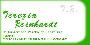 terezia reinhardt business card